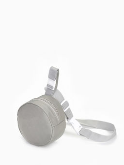 Сумка детская поясная на молнии «Выбражулька», серая