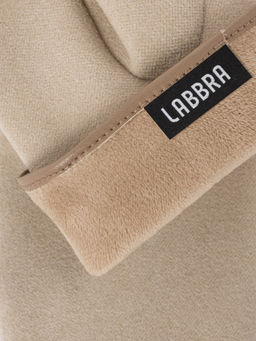 Перчатки жен флис LB-CP-139 l.beige