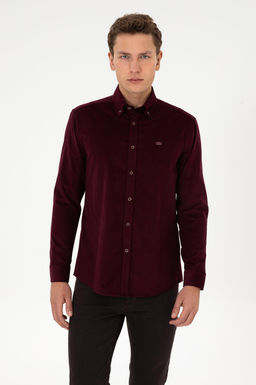 Erkek Bordo Uzun Kollu G_mlek - U.s. polo assn фото 3