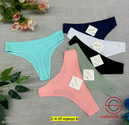 Трусы женские стринги из хлопка - Bruno фото 2