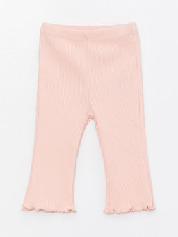 Beli Lastikli Basic K?z Bebek Tayt Pantolon