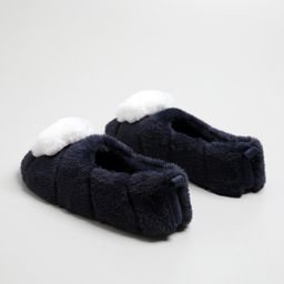 Halluci / Тапочки Махровые звёздочки с задником H3001  фото 3