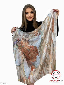 Платок женский с рисунком - Bruno фото 4