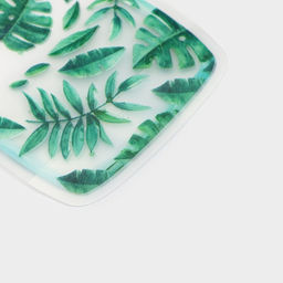 Набор пакетов для хранения сыпучих продуктов Доляна Листья, застёжка zip-lock, 3 шт, 1510 см, 2013 см, 24,516,5 см, цвет зелёный  фото 2