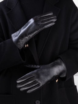 Перчатки женские 100% ш IS7015 black - Eleganzza фото 4