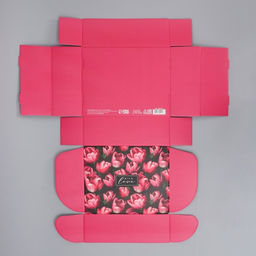 Коробка подарочная складная, упаковка, «Тюльпаны», 27×21×9 см