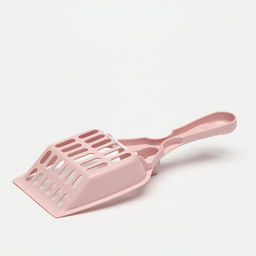 Цена за 5 шт. Совок для кошачьего туалета 22.5×9.5×4 см, розовый