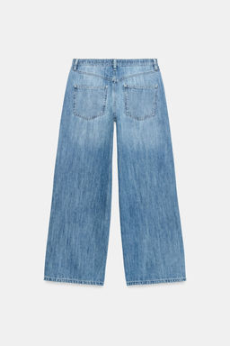 JEANS Z1975 WIDE LEG TIRO ALTO / Azul medio - Zara фото 7