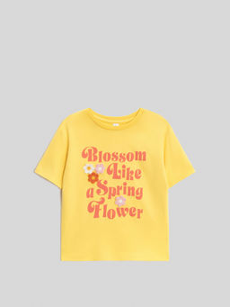 ACOOLA / Футболка детская для девочек Soroka желтый