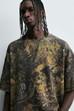 TREE PRINT SWEATSHIRT - Zara фото 5