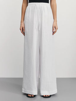 Широкие брюки из муслина / Zarina  фото 2