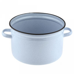 Фруктовая фантазия Кастрюля эмалированная 7л, форма цилиндрическая, металлическая крышка, металлические ручки (Россия) - Домашняя мода фото 5