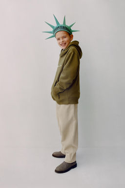 SOFT TROUSERS WITH TOPSTITCHING - Zara фото 5