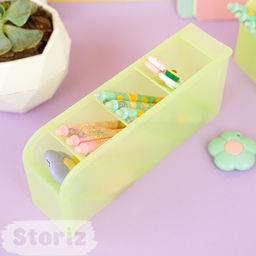 Органайзер для канцелярии Color салатовый, 5x20.6x9.3 см - Storiz фото 8