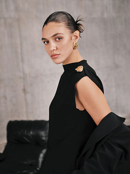 Dik Yaka Kad?n Triko S?veter