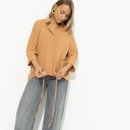 Блуза на кулиске, Твой личный тренд (бежевая) - Charutti фото 6