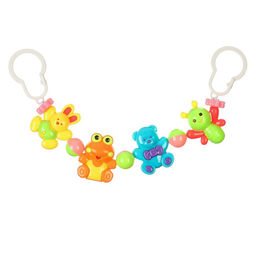 Растяжка на коляску/кроватку Крошка Я «Мишка и друзья», 4 игрушки, МИКС