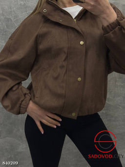 Замшевая куртка весенняя