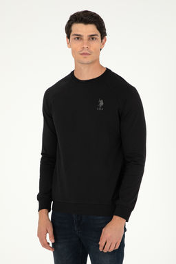 Мужской черный базовый свитшот Неожиданная скидка в корзине - U.s. polo assn фото 15