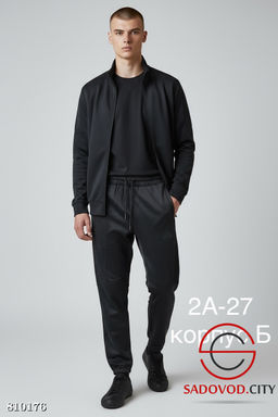 Мужской спортивный костюм на флисе