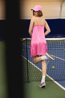 Платье-мини розового оттенка - Incity фото 4