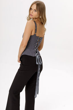 Топ Pirs 6518 серый