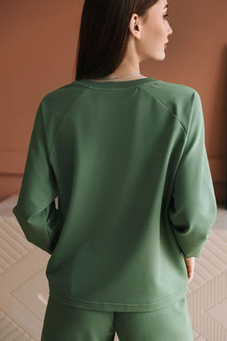 Комплект(костюм) с брюками палаццо Футер 2-х нитка - Relay фото 128