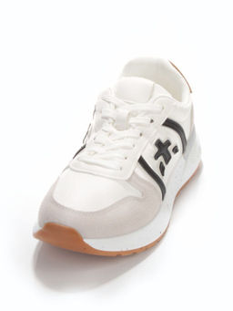 05-6026-15 WHITE/GRAY Кроссовки женские (искусственные материалы) - No name фото 5