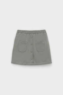 КР 7146/зеленый чай к565 юбка для дев