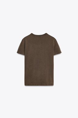 SHORT SLEEVE INTERLOCK T-SHIRT