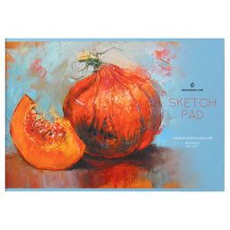 Альбом для рисования Greenwich Line 40л. на скрепке, 120 г/м "Pumpkin" (PS40s-59516) обложка картон