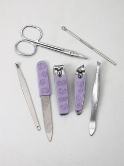 Маникюрный набор "Bear lifebuoy", purple