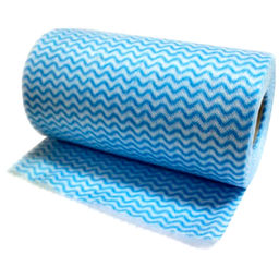 Салфетки из спанлейса в рулоне с перфорацией 25*30см, 30шт. арт.006092