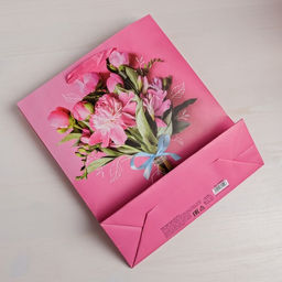 Пакет ламинированный вертикальный Самой прекрасной, ML 23 27 11,5 см - Дарите счастье фото 4