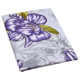 Пододеяльник на пуговицах Евро Макси Магнолии 220х240см, поплин Премиум 115г/м2, хлопок 100%, упаковка классическая ПВХ 28х41см, Домашняя мода (Россия)