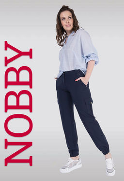 NOBBY, Женские брюки 95-347 (темно-синий)