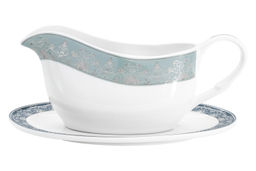 Обеденный сервиз Серебряное кружево, 6 персон, 27 предметов - Anna lafarg emily фото 9