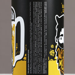 Гель для душа пиво HARD LINE, 400 мл, аромат чёрного перца