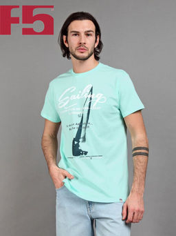 Футболка мужская _ 02285/Sailing