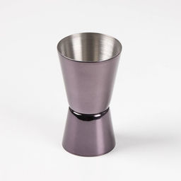 Джиггер Доляна Металлик, 15/30 мл, нержавеющая сталь, тёмно-серый фото 2