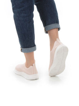 03-YD19-2D LT. PINK Полуботинки спортивные женские (натуральная кожа)