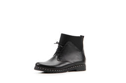 Черные ботинки и полуботинки