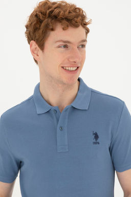 Erkek _ndigo Basic Ti__rt Sepette S_rpriz _ndirim - U.s. polo assn фото 9