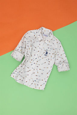 Рубашка Stone с длинным рукавом для мальчика