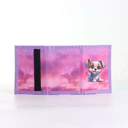 Кошелёк детский на липучке «Выбражулька», розовый