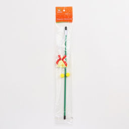 Дразнилка-удочка для кошек с бубенчиком Колокольчик, 40 см - Пижон фото 8