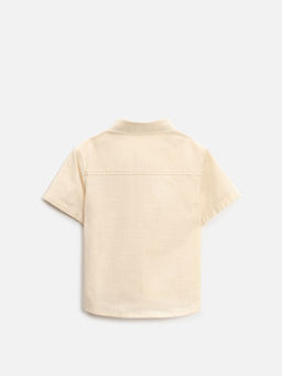 ACOOLA / Сорочка верхняя детская для мальчиков Bonapo светло-бежевый  фото 2