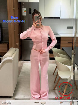 Вязаная двойка кардиган и штаны - Bruno фото 4