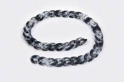 Gamma MPE-05 Цепочка для сумки, пластик 60 см 1 шт. №02 прозрачный черный