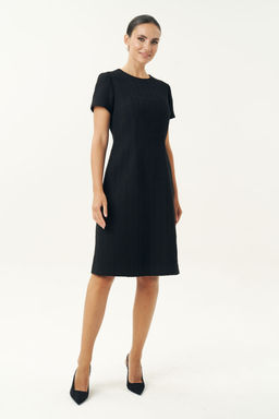 Платье URS 25-646-1 синий